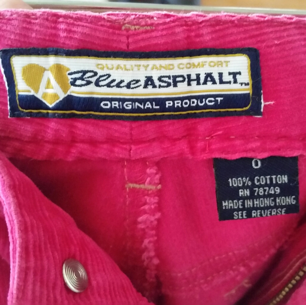 Blue Asphalt cords